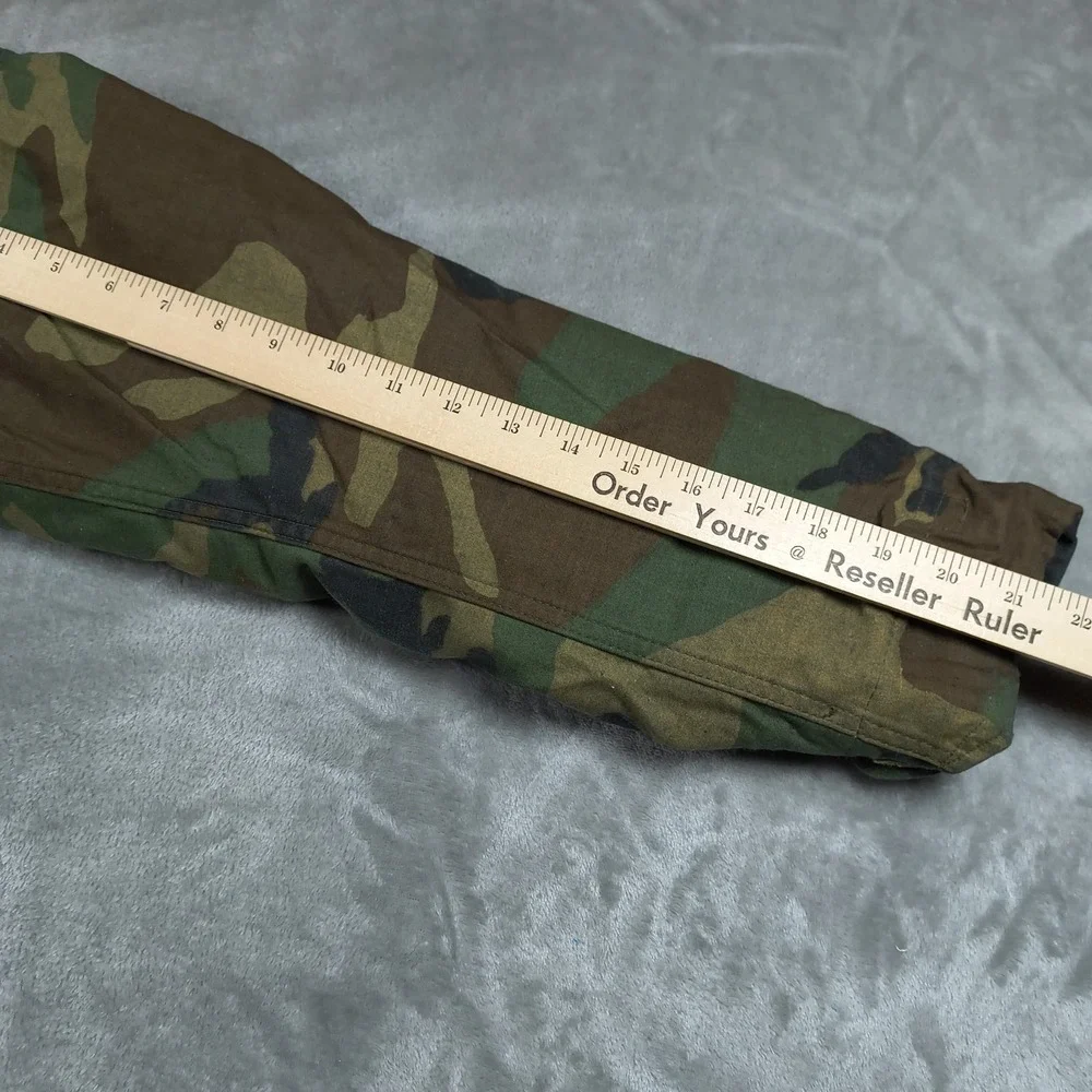 USMC Field Jacket‎ Mens Small Regular Woodland Camo Cold Weather Quilted Liner